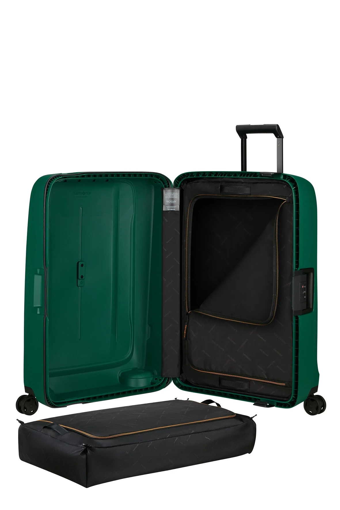 Maleta Mediana 69 Cm 4R Anclajes Samsonite Essens Verde (Alpine Green) 8 Maleta Mediana 69 Cm 4R Anclajes Samsonite Essens Verde (Alpine Green) - Imagen 6