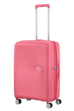 American Tourister Maleta Mediana 67 Cm Exp 4 R Exp A. T. Soundbox Coral (Sun Kissed Coral) -Almacenamiento De Viaje 31448