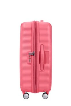 American Tourister Maleta Mediana 67 Cm Exp 4 R Exp A. T. Soundbox Coral (Sun Kissed Coral) -Almacenamiento De Viaje 31459