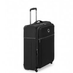 Maleta Cabina 55 Cm Exp 2 Ruedas Blanda Delsey Brochant Negro -Almacenamiento De Viaje 31465