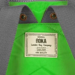Mochila Roka London Bantry B Pequeña Sostenible Nylon Verde (Kelly Green) 12 Mochila Roka London Bantry B Pequeña Sostenible Nylon Verde (Kelly Green) -Almacenamiento De Viaje 31714