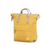 Mochila Roka London Bantry B Mediana Sostenible Nylon Amarillo (Corn) -Almacenamiento De Viaje 31722
