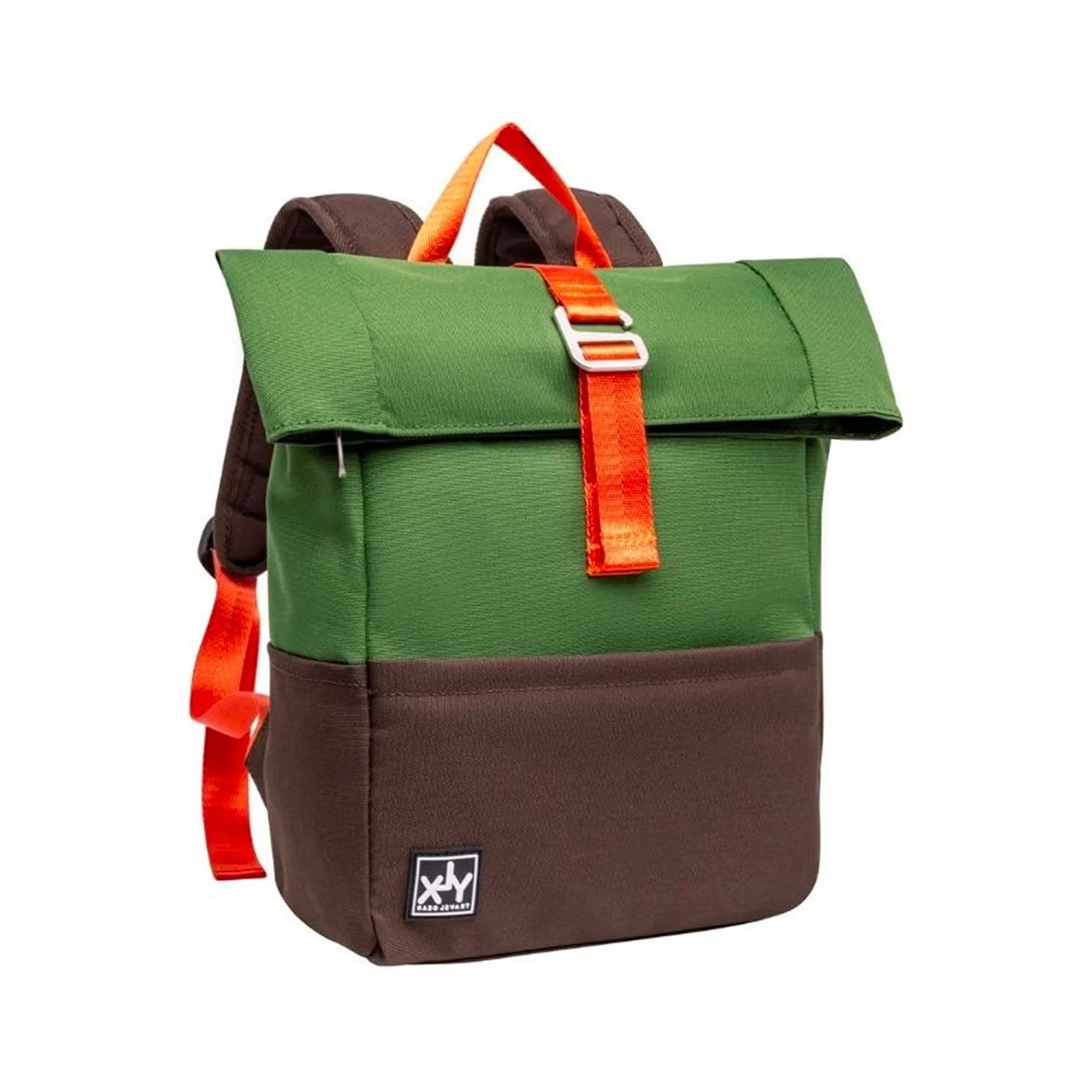 Mochila Pequeña YLX Original Kaki+Marrón ( Army Green+ Dark Brown) 3 Mochila Pequeña YLX Original Kaki+Marrón ( Army Green+ Dark Brown)