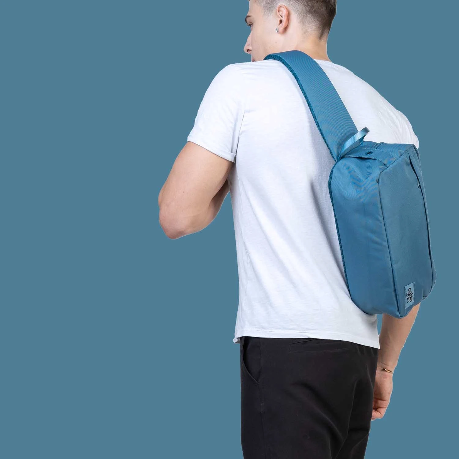 Mochila Monotira Cabin Zero Verde ( Aruba Blue ) 4 Mochila Monotira Cabin Zero Verde ( Aruba Blue ) - Imagen 2