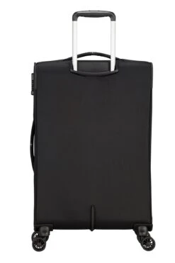 American Tourister Maleta Mediana 67 Cm 4R Exp. A.T. Crosstrack Negro (Black-Grey) -Almacenamiento De Viaje 32221