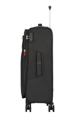 American Tourister Maleta Mediana 67 Cm 4R Exp. A.T. Crosstrack Gris (Grey-Red) -Almacenamiento De Viaje 32234