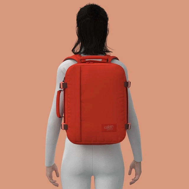 Mochila De Viaje Cabin Zero Classic 28 L Naranja (Tomato Festival) 11 Mochila De Viaje Cabin Zero Classic 28 L Naranja (Tomato Festival) - Imagen 9