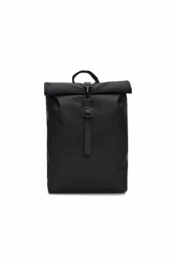 Mochila Rains Rolltop Rucksack Mini W3 Negro (Black)
