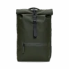 Mochila Rains Rolltop Rucksack W3 Verde (Green) -Almacenamiento De Viaje 32623
