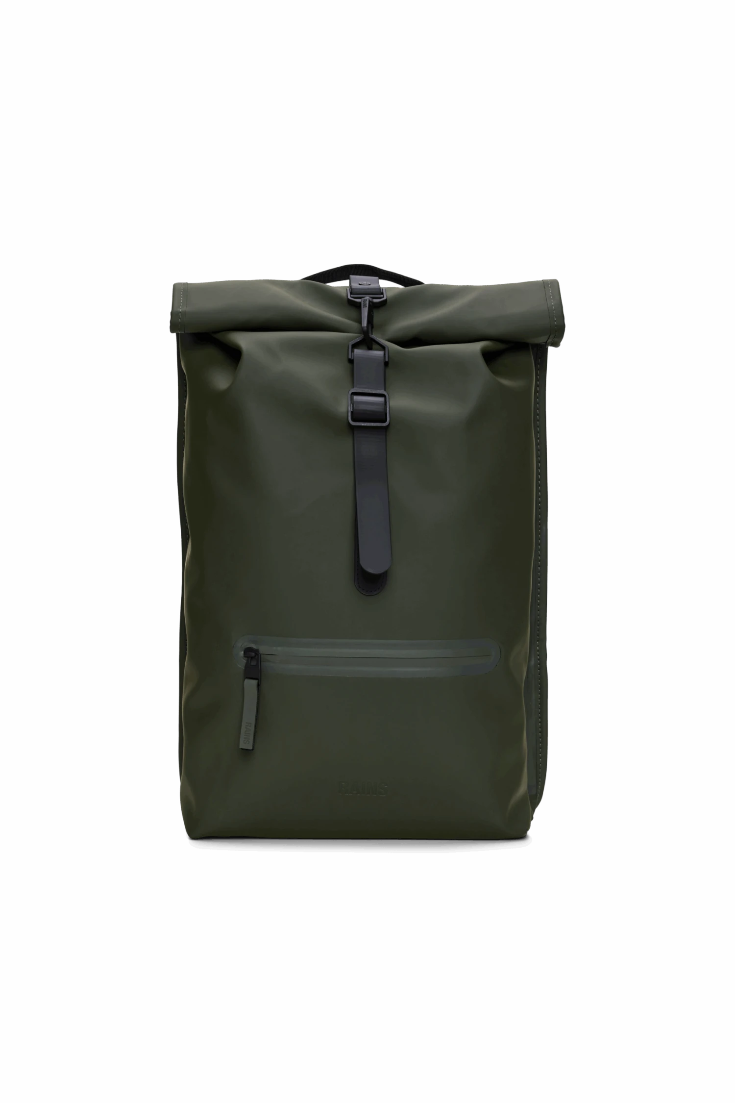 Mochila Rains Rolltop Rucksack W3 Verde (Green) 3 Mochila Rains Rolltop Rucksack W3 Verde (Green)