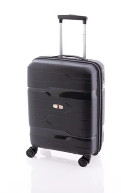 Maleta Cabina 55 Cm 4 Ruedas Exp Gladiator Boxing Negro