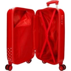 Disney Maleta De Cabina 55 Cm 4 Ruedas Minnie Rainbow -Almacenamiento De Viaje 3985