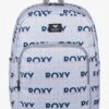 Mochila Roxy 1 Compartimento Winter Waves ERJBP03951-SGR6 -Almacenamiento De Viaje 8255