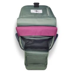 Mochila Delsey Securflap15" Burdeos -Almacenamiento De Viaje 9291