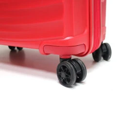 Maleta Mediana 4 Ruedas Expandible Bienoti-EV 8090 Rojo -Almacenamiento De Viaje 9594