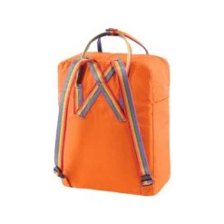 FJÄLLRÄVEN Mochila Fjällräven Kanken Burnt Orange- Rainbow -Almacenamiento De Viaje 9726